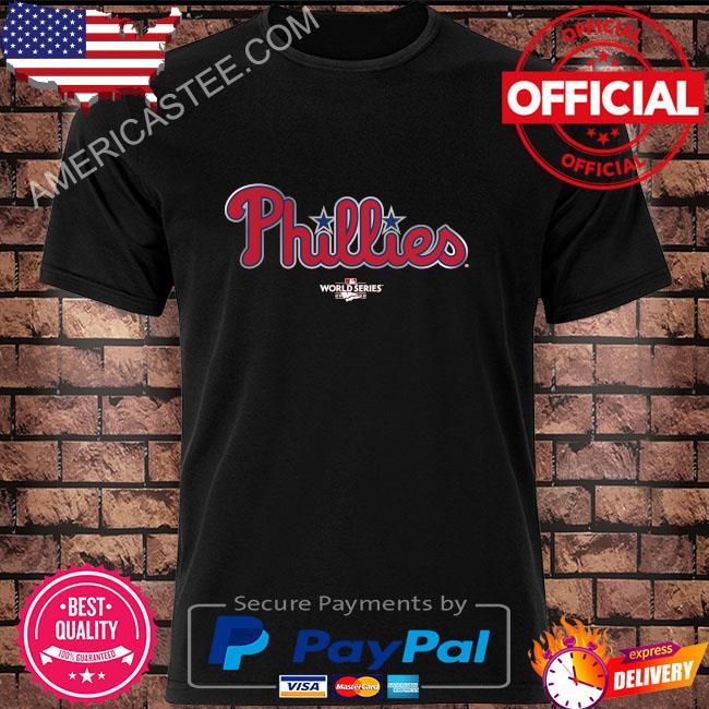 Philadelphia Phillies Bryce Harper Red 2022 World Series Name