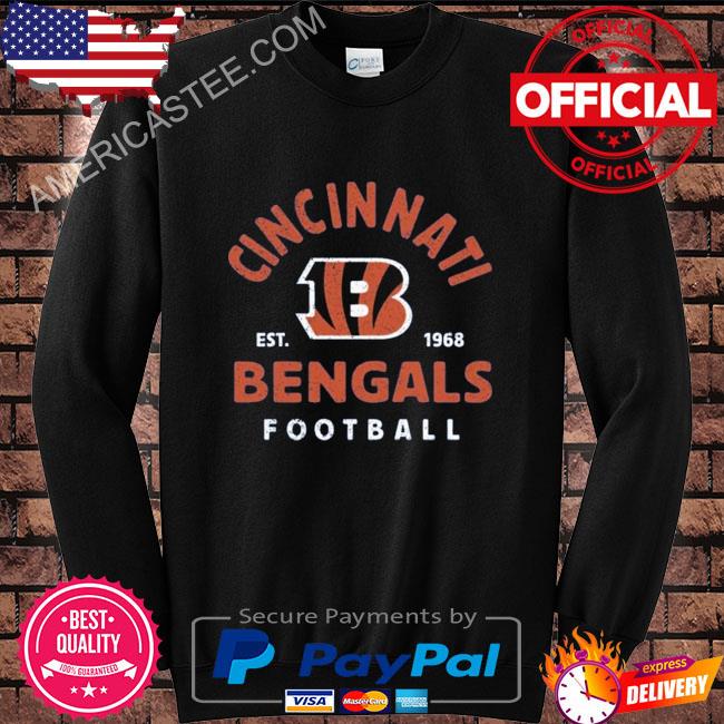 Cincinnati Bengals football est. 1968 go Bengals logo shirt, hoodie,  sweater, long sleeve and tank top