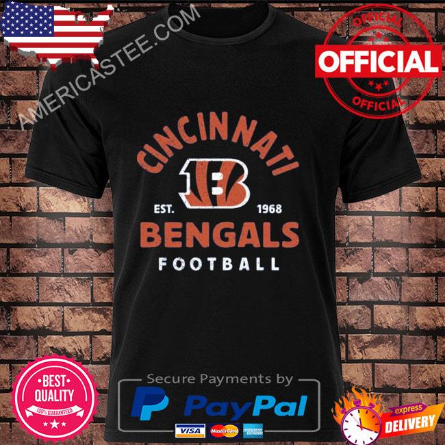 Cincinnati Established 1968 Shirt, Bengals Football Crewneck Hoodie