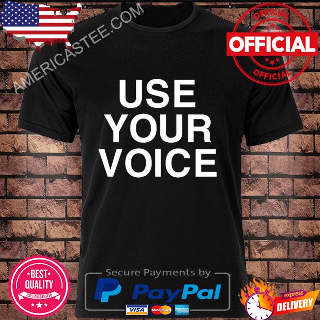 Evanescence use your voice shirt