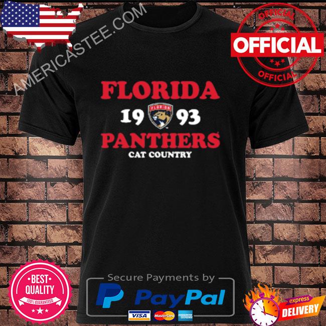 Florida panthers cat country fierce competitor est 1993 shirt