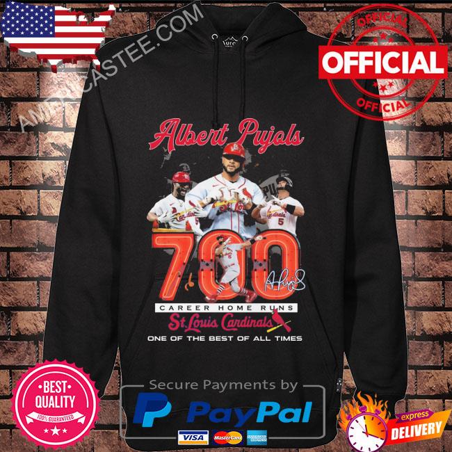 Albert Pujols 700 Career Home Runs shirt, hoodie, sweater, long