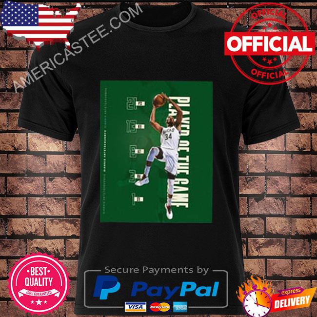 Giannis antetokounmpo milwaukee bucks he is back player of the game style shirt