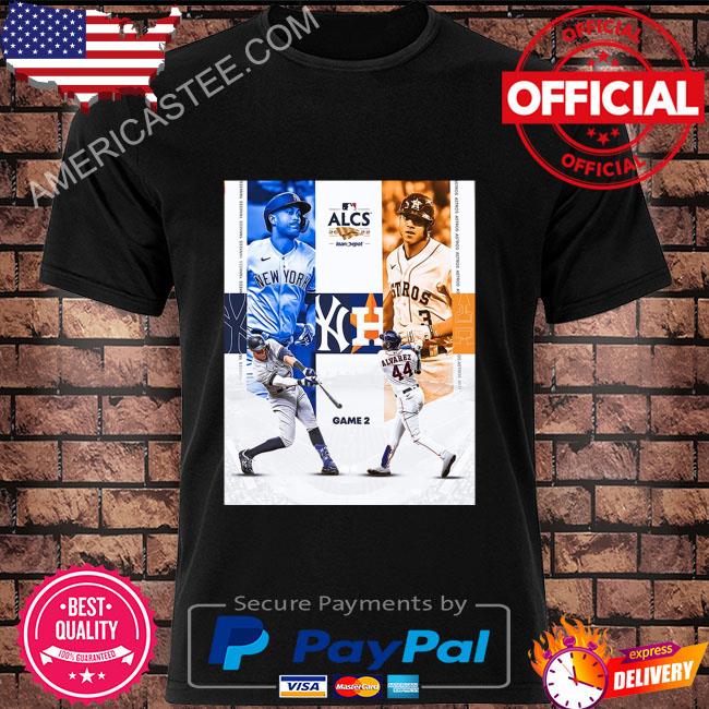 Houston astros vs new york yankees game 2 mlb postseason style shirt