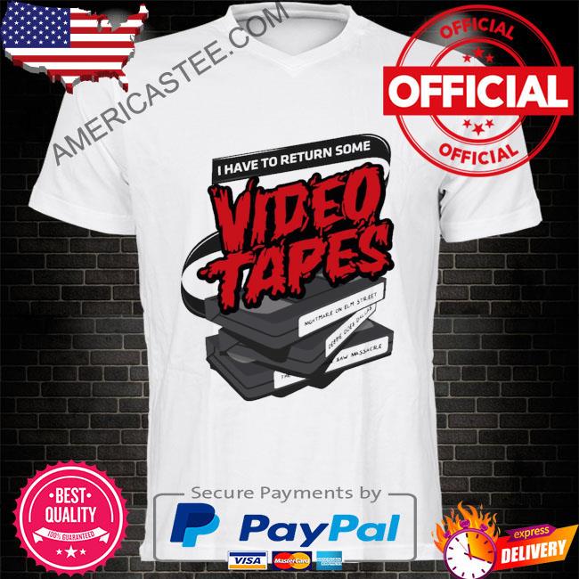 I have some video tapes to return American psycho art shirt