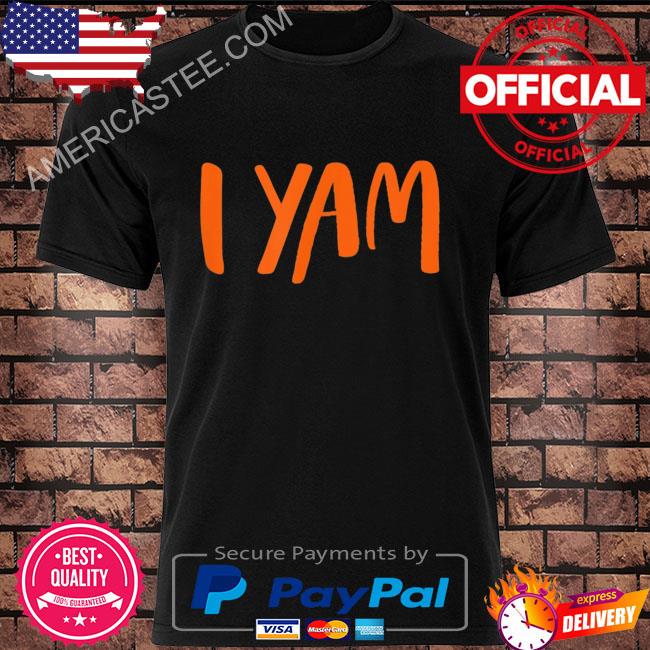 I yam thanksgiving halloween matching couple shirt