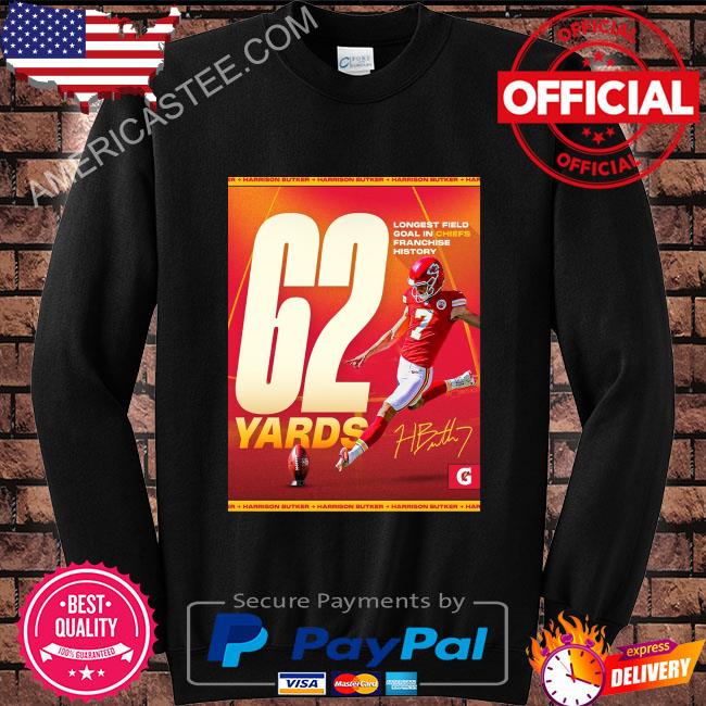 Harrison Butker Kansas City Chiefs Men's Legend Red Color Rush T-Shirt