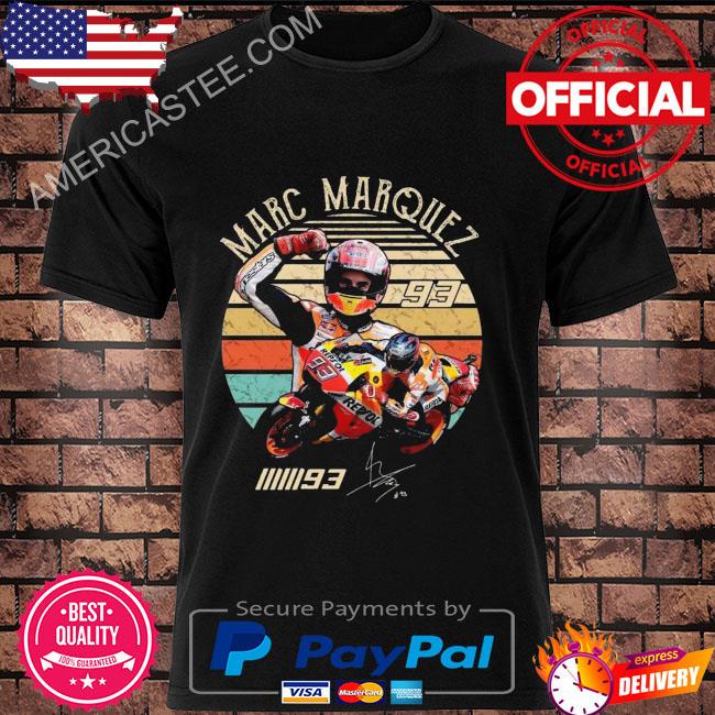 Marc Marquez 93 signature vintage shirt