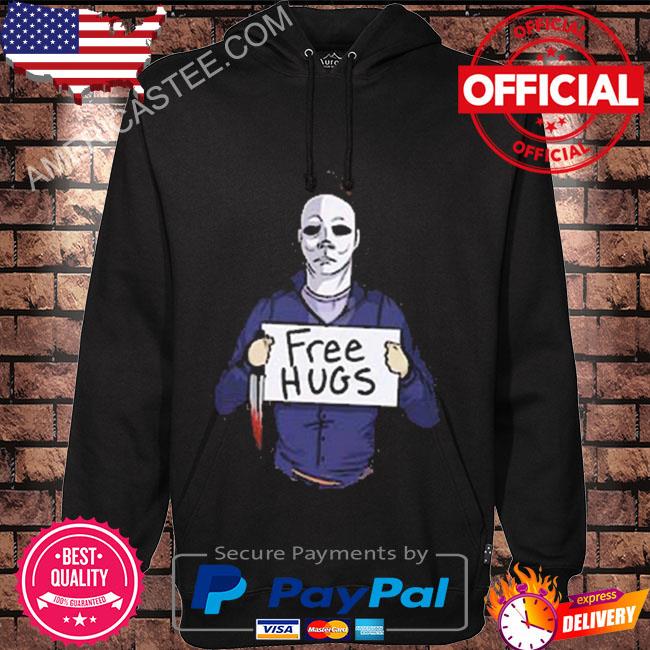 Michael myers halloween ends 2022 free hugs style s Hoodie black