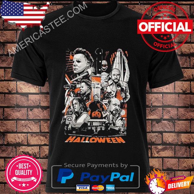 Michael myers halloween ends 2022 the trick to stay alive horror movie style shirt