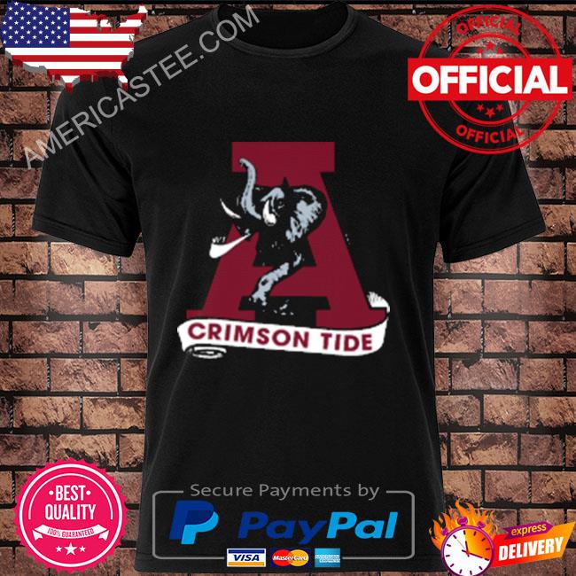 Ncaa 2022 crimson alabama crimson tide team vault logo shirt