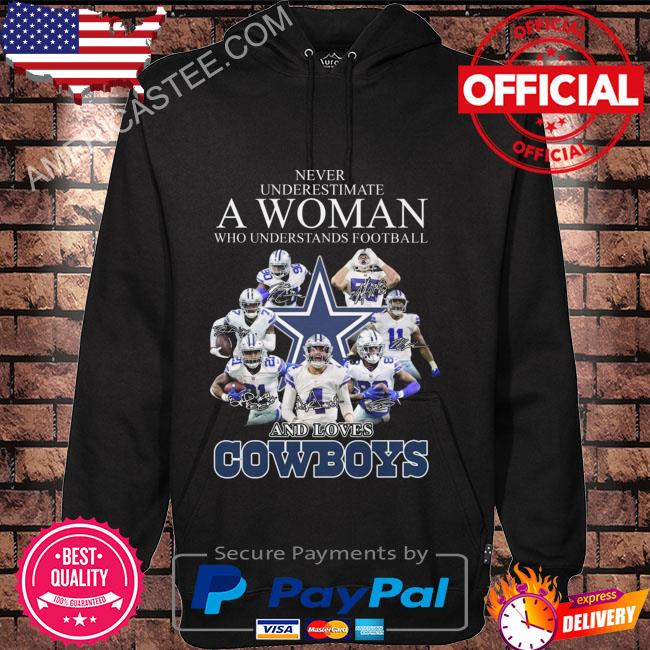 Dallas Cowboys Fashion Preferred Logo Hoodie - Womens