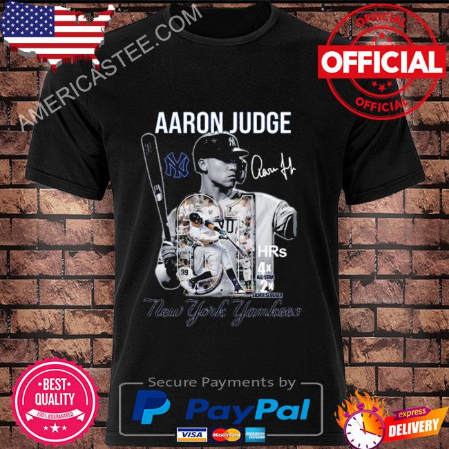 New York Yankees Aaron Judge signature shirt