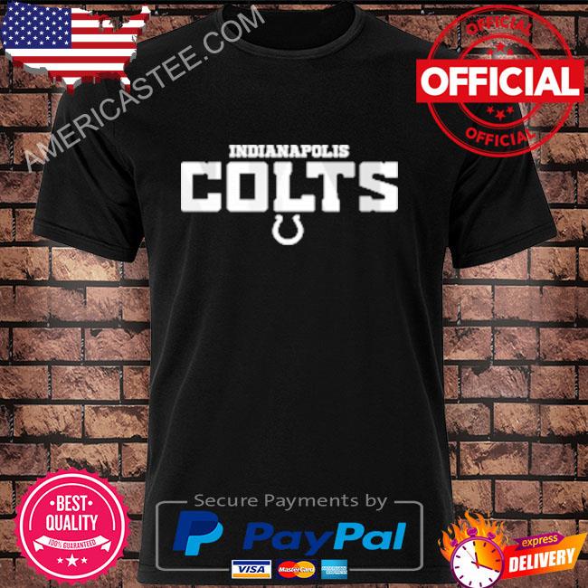 Nfl team store 2022 indianapolis colts team logo shirt