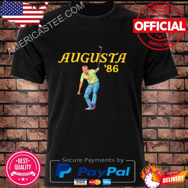 Official Jack Nicklaus Augusta '86 shirt