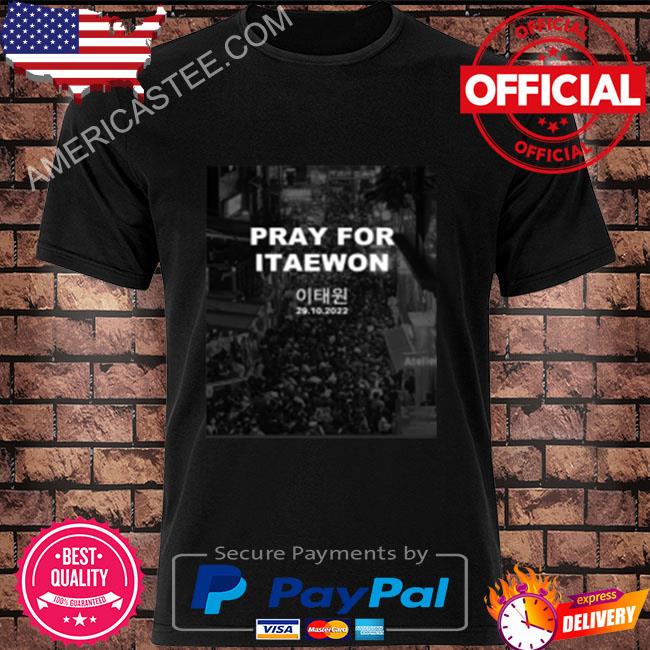 Official Praying For Itaewon T-Shirt