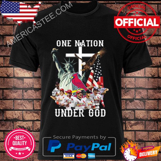 One nation under god St. Louis Cardinals American flag 2022 shirt
