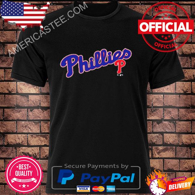 Philadelphia phillies royal plus size team scoop shirt