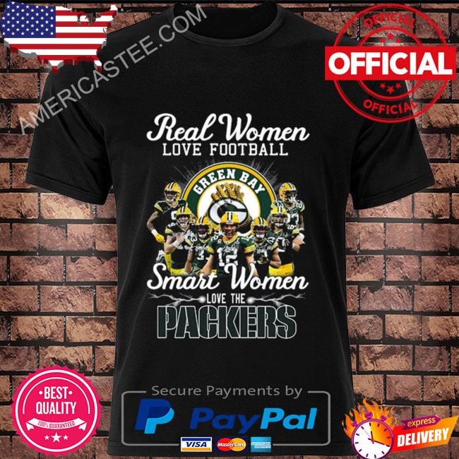 Green Bay Packers Real Women Love Football Smart Women Love The