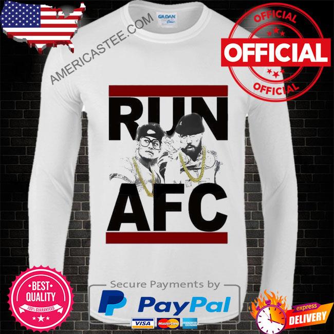 shubuzhi Patrick Mahomes Travis Kelce Run AFC T-Shirt White-Grey for Men-Women Fashion Classic Style Tee