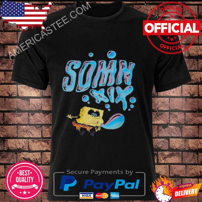 Sdmn x spongebob bubble blowing shirt