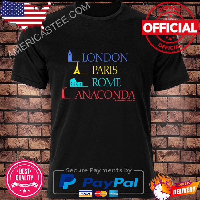 Sierra gideon london paris rome anaconda shirt