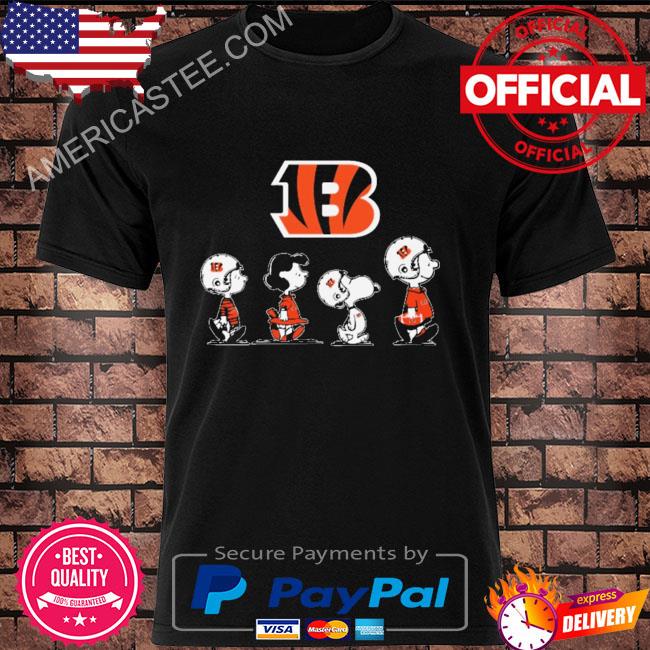 Snoopy and Peanuts cincinnati bengals logo 2022 shirt