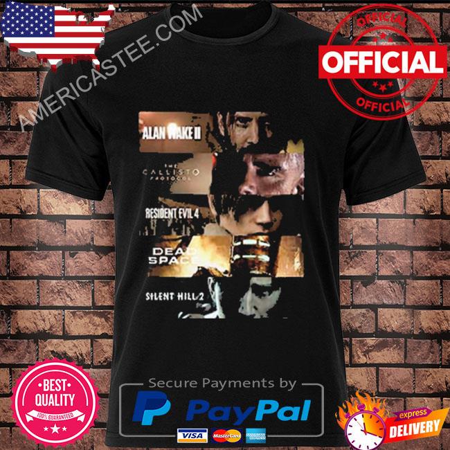Survival horror games are back and it is going to be amazing silent hill style shirt