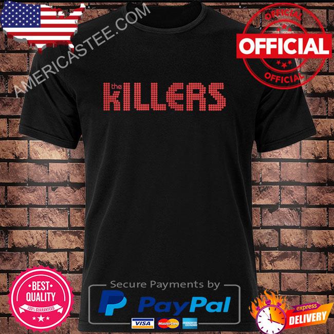 The killers band logo vintage rock music shirt