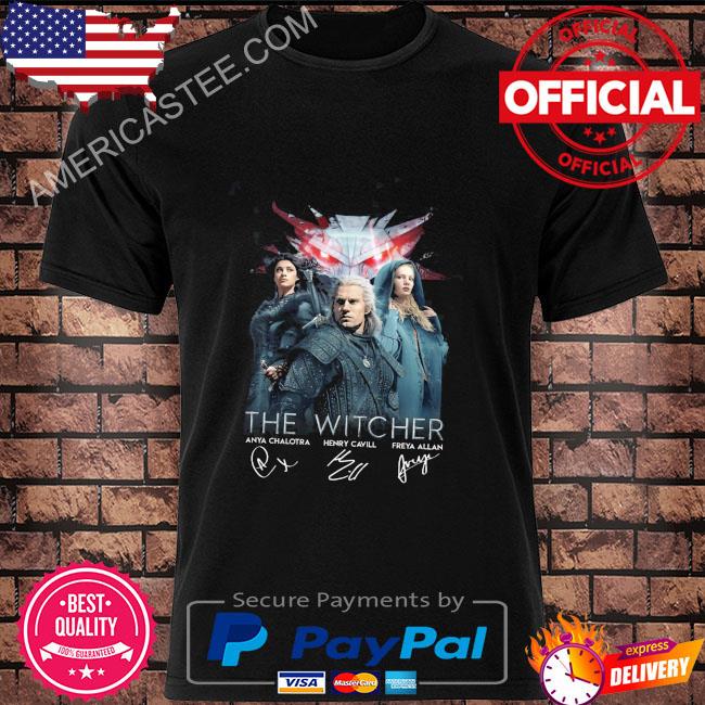 The Witcher 2022 thank you for the memories signatures shirt
