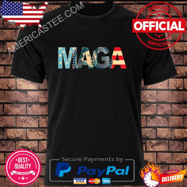 Trump 2024 voted maga American flag re election vote shirt