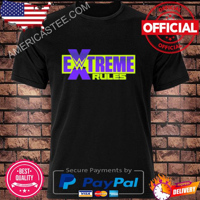 Wwe extreme rules logo 2022 shirt