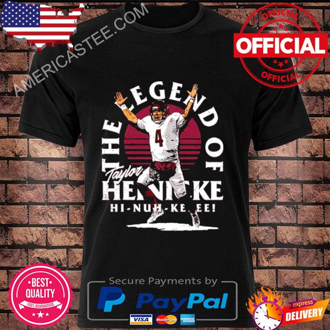 Washington commanders the legend of taylor heinicke shirt, hoodie, sweater,  long sleeve and tank top