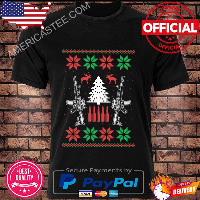 Ar15 ugly Christmas sweater