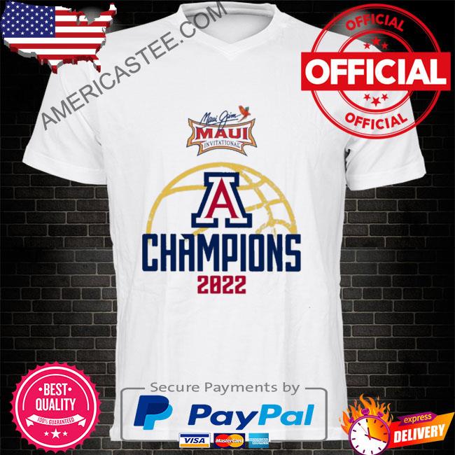 Arizona basketball maui champion 2022 shirt