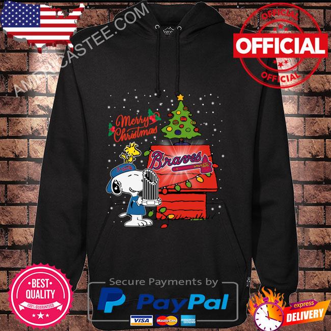 Snoopy and Friends Merry Atlanta Braves Christmas shirt, hoodie, sweater,  long sleeve and tank top