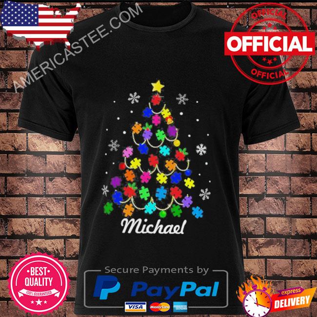 Autism Christmas tree michael sweater