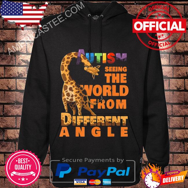 Autism Seeing The World From Different Angle s Hoodie black