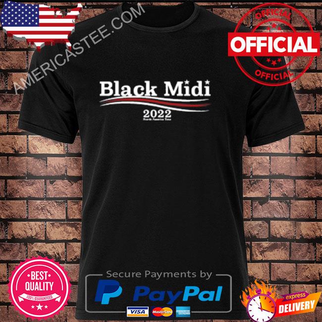 Black midi 2022 north america tour shirt