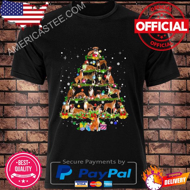 Boxer 2022 Christmas tree sweater