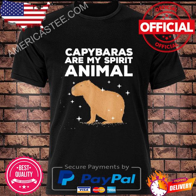 Capybaras Are My Spirit Animal T-shirt