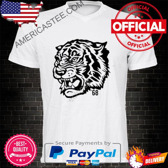 Cincinnati football tiger head 68 shirt