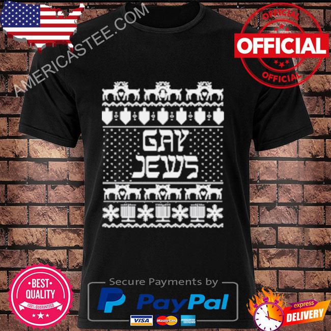 Crooked media gay jews ugly Christmas sweater