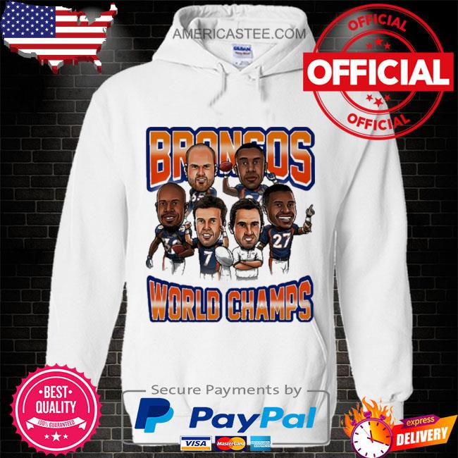 Denver Broncos Broncos World Champs 25Th Anniversary Shirt, hoodie,  sweater, long sleeve and tank top