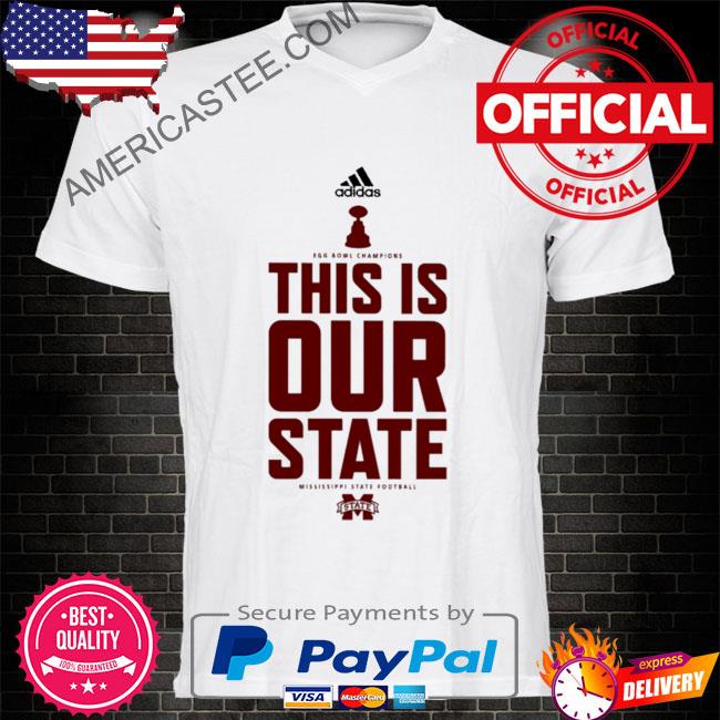 Egg bowl champions this is our state mississippi state football shirt