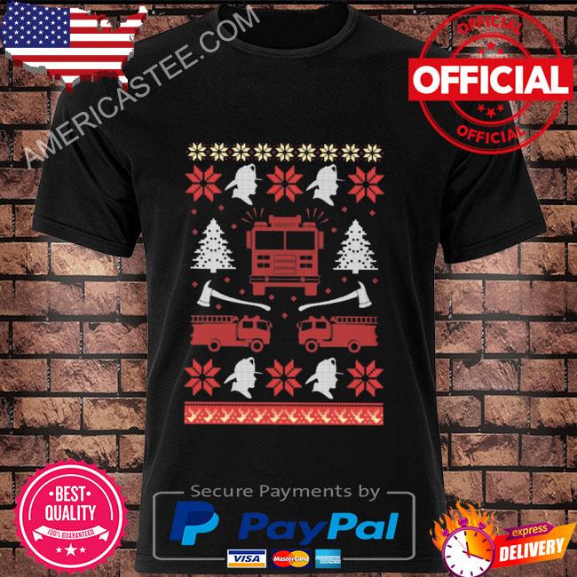 Fire fighter 2022 ugly Christmas sweater