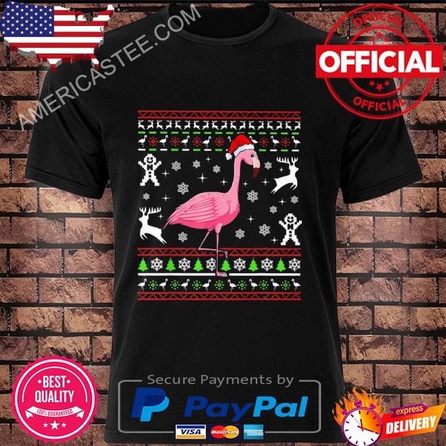 Flamingo ugly Christmas pajama cute bird animal ugly sweater