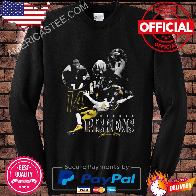 Official pittsburgh Steelers George Pickens 14 T Shirt, hoodie, sweater,  long sleeve and tank top