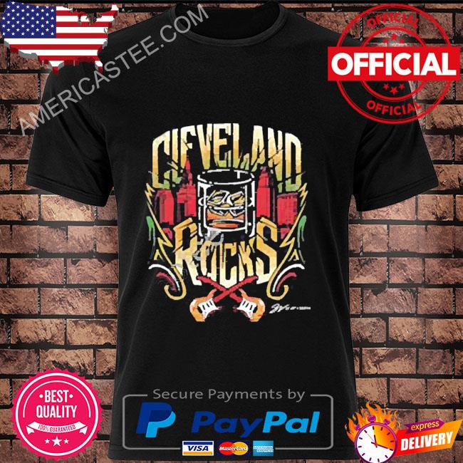 Gvartwork Rock N Roll Cleveland Whiskey Shirt