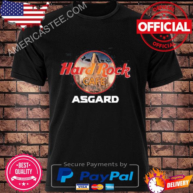 Hard rock cafe asgard shirt